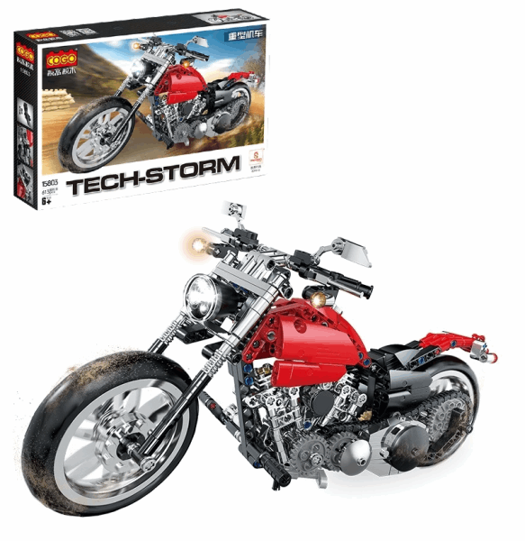 COGO Lego constructors Constructor motorcycle 603 pcs | COGO